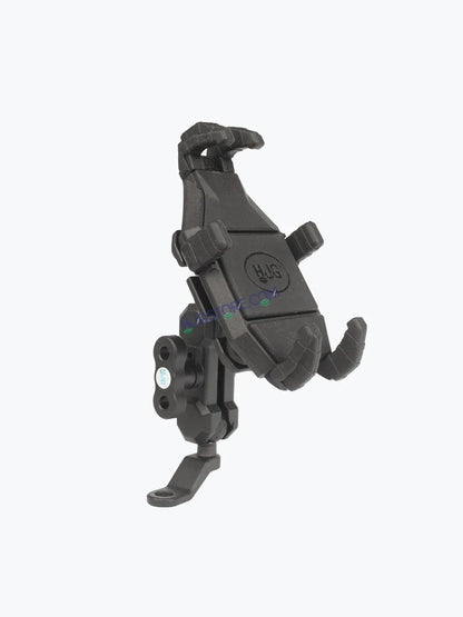 HJG Pro Spider Mobile Holder with Jaw Grip Damper Anti Vibration for Bike, Two Wheelers Universal HJG Mobile Holder Pro Spider Anti-Shake Anti-Theft Zero Vibration Shockproof Mobile Holder - HJGstore.com