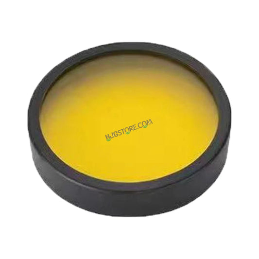 HJG Spare Yellow Filter Cap Cover for 7 LED 140W Round CREE / 9 LED 180W Round CREE Fog Light Yellow Filter Cover Auxiliary Light For All Motorcycles Yellow Filter Cap (Pack of 1) HJG Round Yellow Filter Cover for 7 LED 140W 9 LED 180W Fog Light - HJGstore.com