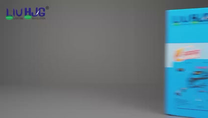 HJG New 120W Future Eyes Ring DRL 2 LED Projector Foglight with Wiring Harness Kit Red DRL/Amber Ring/White/Yellow Light 120W Foglight Ultra Wide Dual Intensity LED Driving Fog Lights Universal For All Cars & Bikes LIU HJG Ring 2 Lens Fog with Wiring Kit